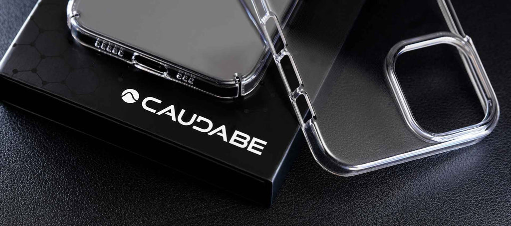 Caudabe Lucid Clear Minimalist Case For iPhone iPhone 12 mini - GRAPHITE - Mac Addict