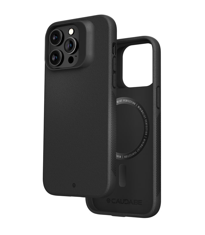 Caudabe Synthesis Slim Protective Case with MagSafe iPhone 14 Pro Max 6.7 - Black