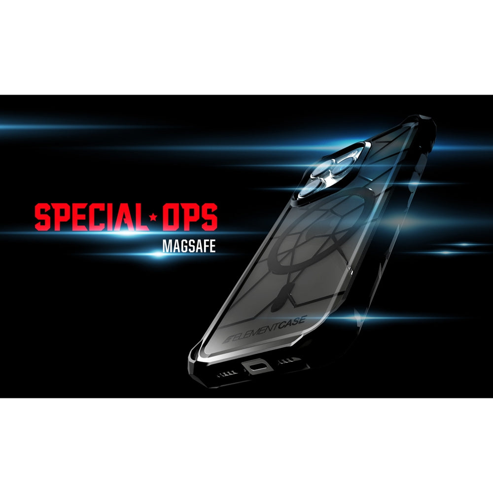 Element Case Element Case Special Ops X5 Case w/ MagSafe iPhone 14 Standard 6.1 - S ...