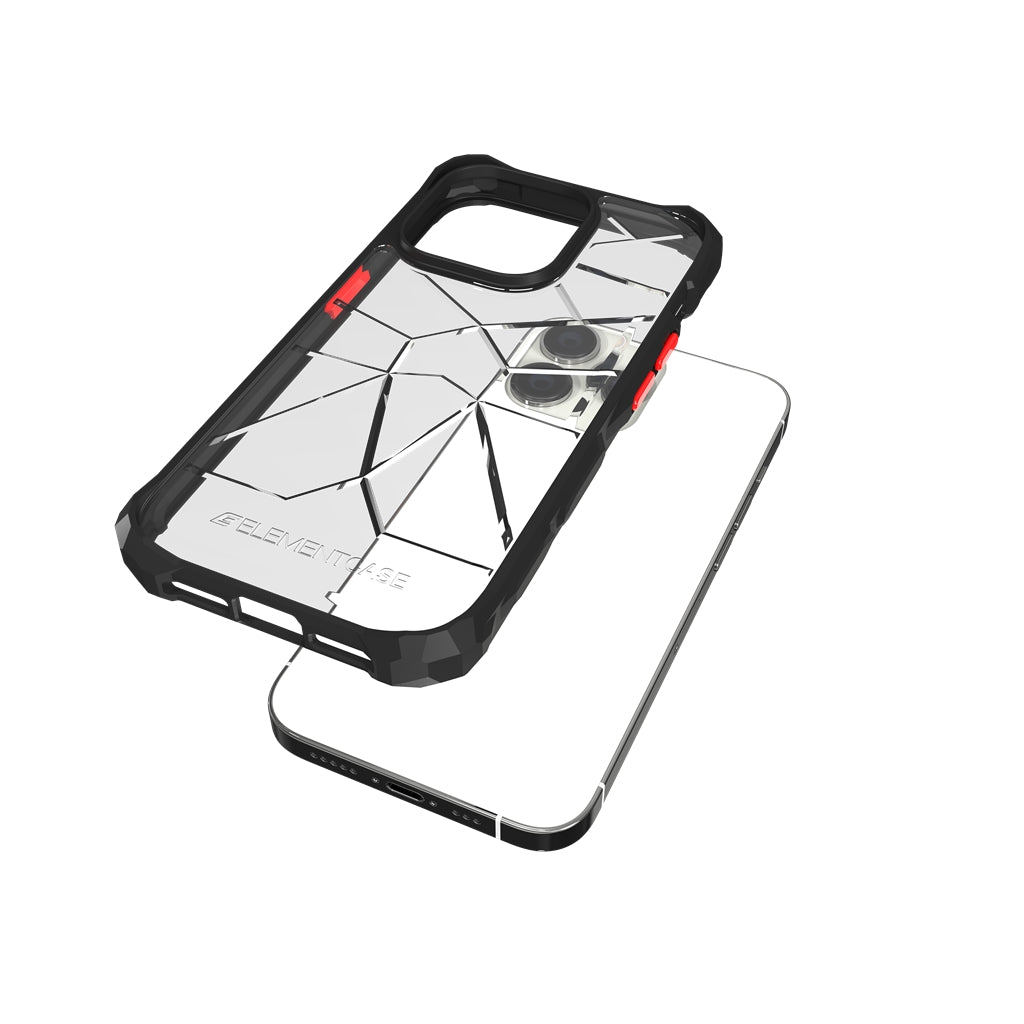 Element Case Special Ops X5 Case For iPhone 14 Pro 6.1 - CLEAR