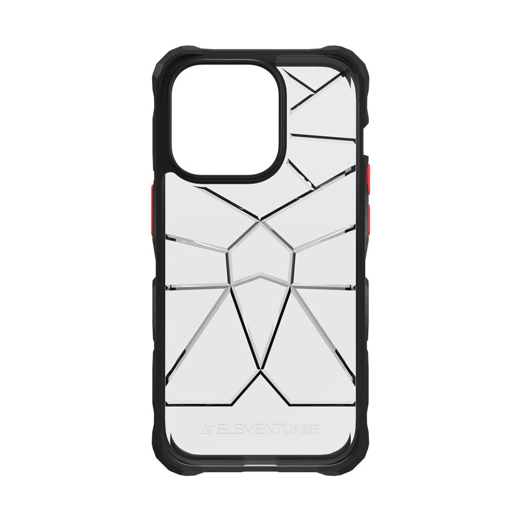 Element Case Special Ops X5 Case For iPhone 14 Pro 6.1 - CLEAR