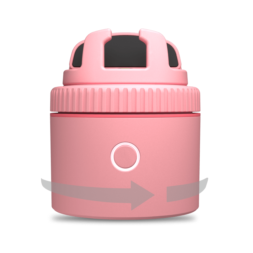 Pivo Pod Lite 360 Degree Auto Rotating Pod for Content Creation - Pink