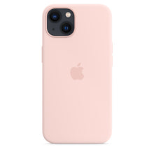 Load image into Gallery viewer, Apple Official Silicone Case with MagSafe for iPhone 13 Standard - Chalk Pink