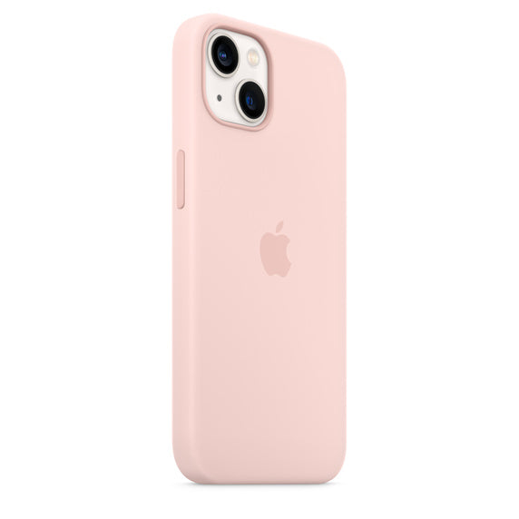 Apple Official Silicone Case with MagSafe for iPhone 13 Mini - Chalk Pink