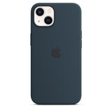 Apple Official Silicone Case with MagSafe for iPhone 13 Mini - Abyss Blue