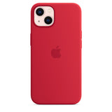 Apple Official Silicone Case with MagSafe for iPhone 13 Standard - Red