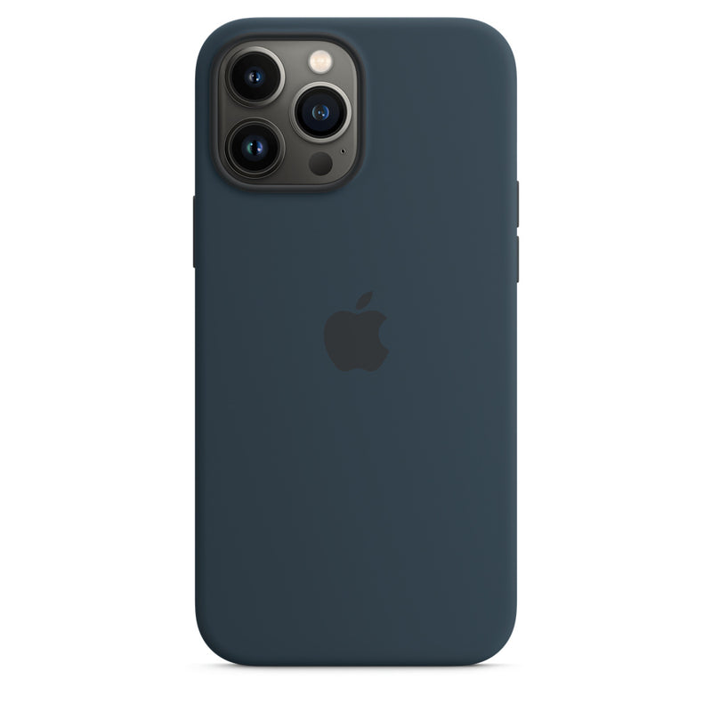 Apple Official Silicone Case with MagSafe for iPhone 13 Pro - Abyss Blue