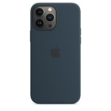 Load image into Gallery viewer, Apple Official Silicone Case with MagSafe for iPhone 13 Pro Max - Abyss Blue