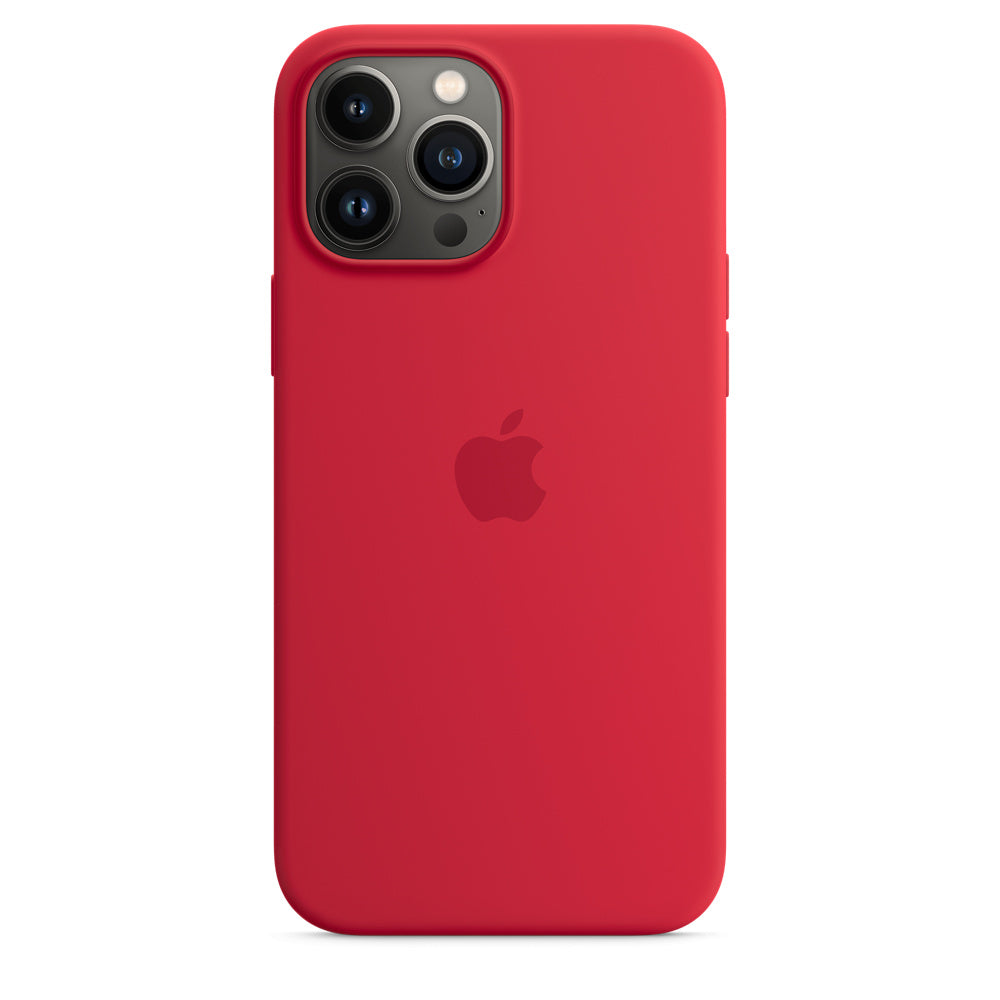 Apple Official Silicone Case with MagSafe for iPhone 13 Pro - Red
