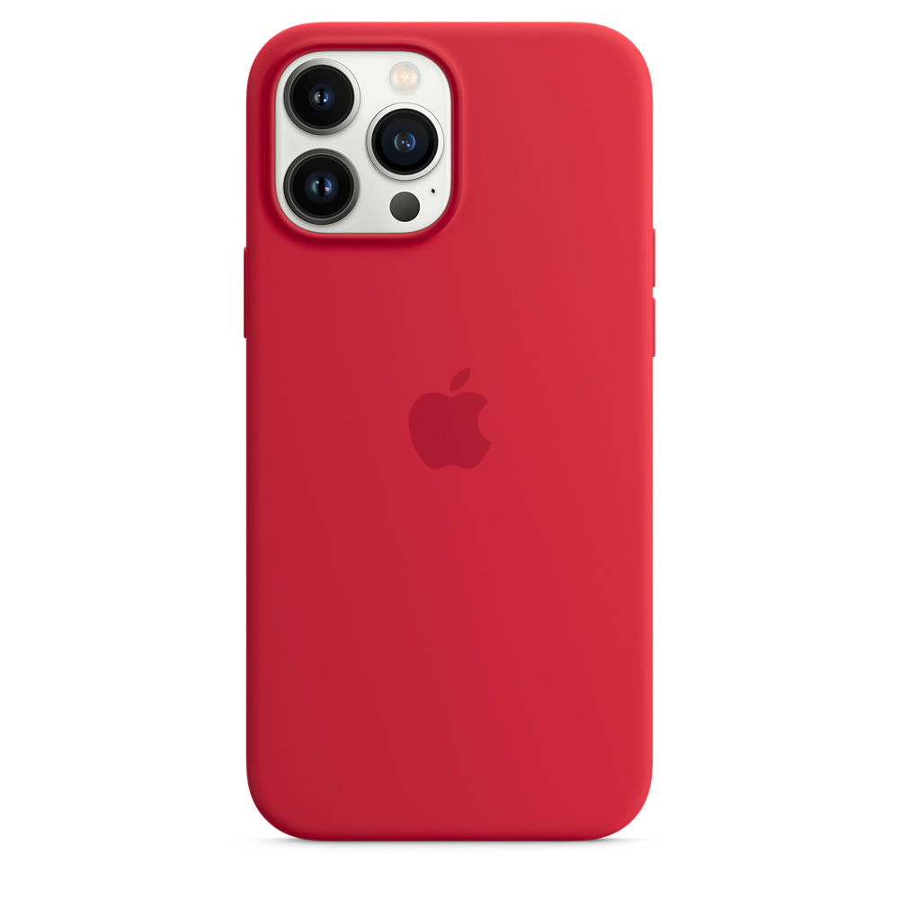 Apple Official Silicone Case with MagSafe for iPhone 13 Pro - Red