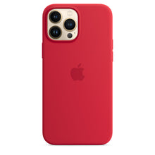 Load image into Gallery viewer, Apple Official Silicone Case with MagSafe for iPhone 13 Pro - Red