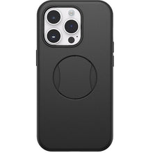 Load image into Gallery viewer, OtterBox OtterGrip Symmetry MagSafe iPhone 15 Pro 6.1 Case Black
