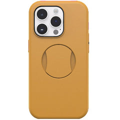 OtterBox OtterGrip Symmetry MagSafe iPhone 15 Pro 6.1 Case Aspen Gleam Yellow