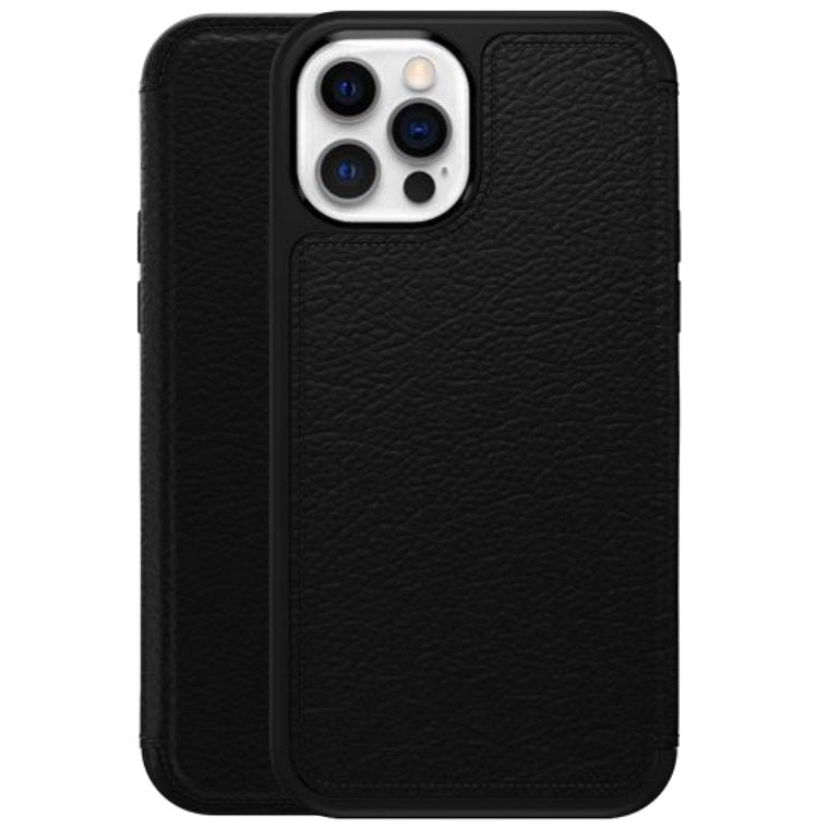 OtterBox Strada MagSafe iPhone 15 Plus 6.7 Case Shadow Black