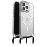 OtterBox React Necklace MagSafe iPhone 15 Pro 6.1 Case Stardust Clear