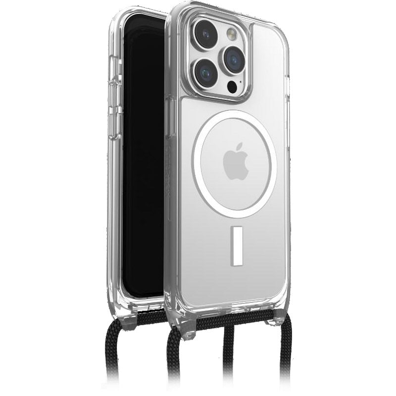 OtterBox React Necklace MagSafe iPhone 15 Plus & 14 Plus 6.7 Case Clear