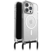 Load image into Gallery viewer, OtterBox React Necklace MagSafe iPhone 15 Standard 6.1 Case Stardust Clear