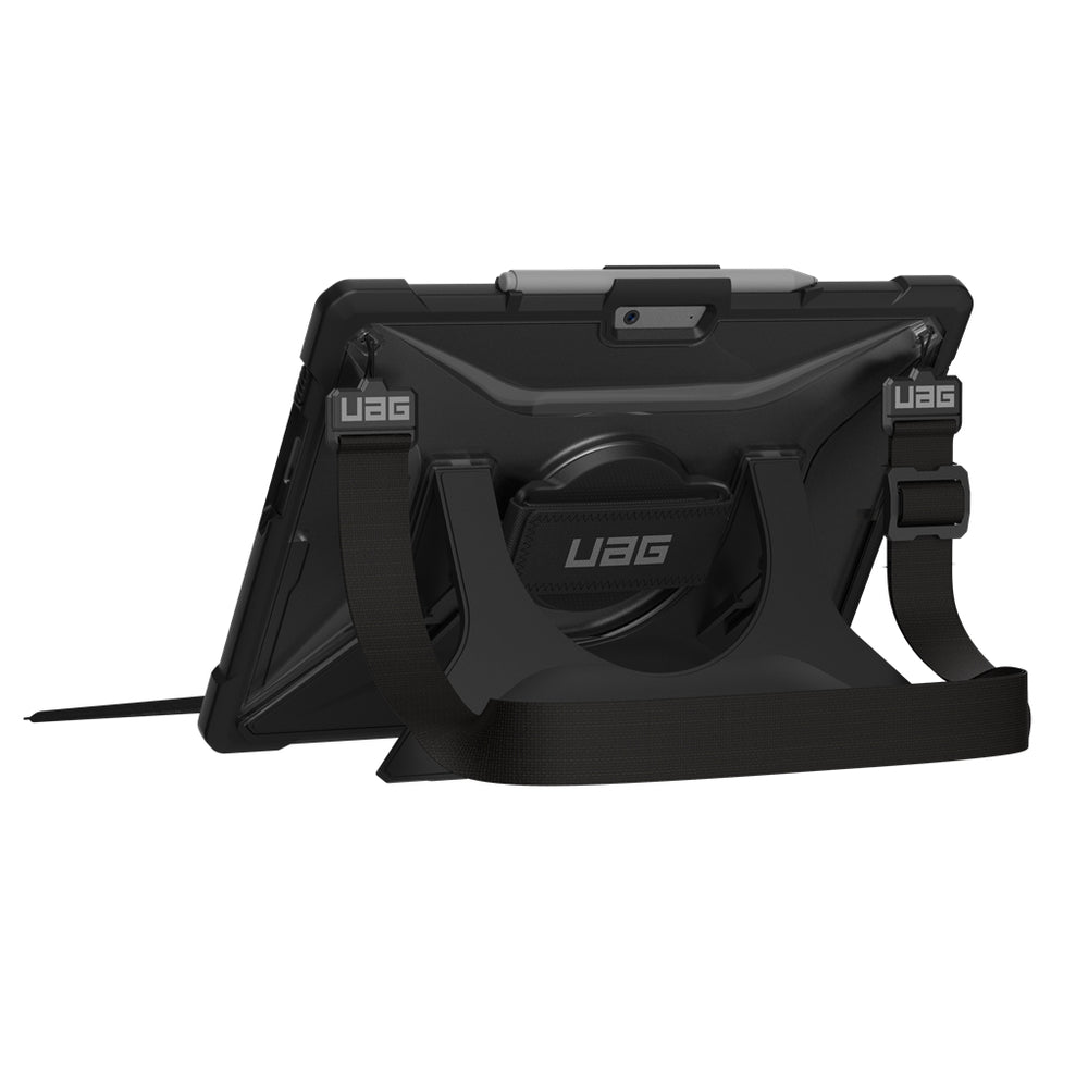 UAG Plasma Rugged Surface Pro X Case w/ Hand & Shoulder Strap - Ice