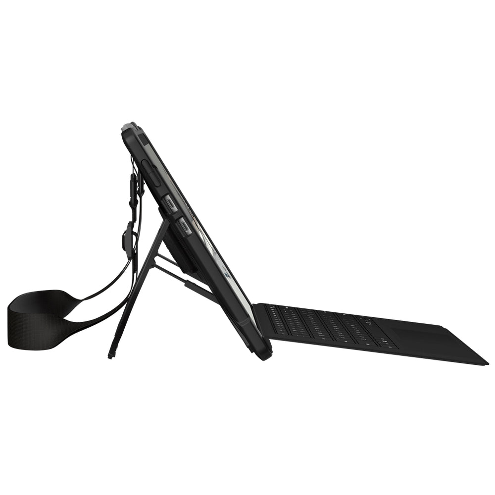 UAG Plasma Rugged Surface Pro X Case w/ Hand & Shoulder Strap - Ice