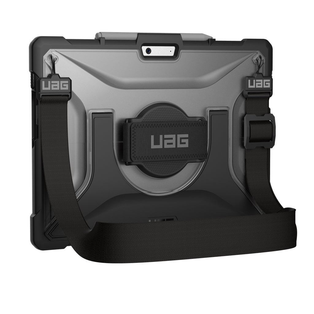 UAG Plasma Rugged Surface Pro X Case w/ Hand & Shoulder Strap - Ice