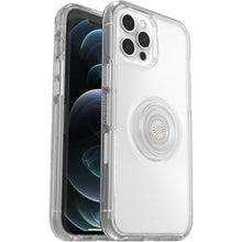 Load image into Gallery viewer, Otterbox Otter+Pop Symmetry for iPhone 12 Pro Max - Clear