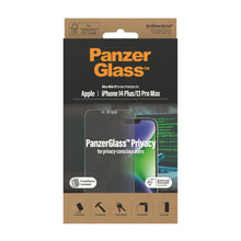 Load image into Gallery viewer, PanzerGlass Screen Guard Privacy iPhone 14 Plus 6.7 &amp; 13 Pro Max
