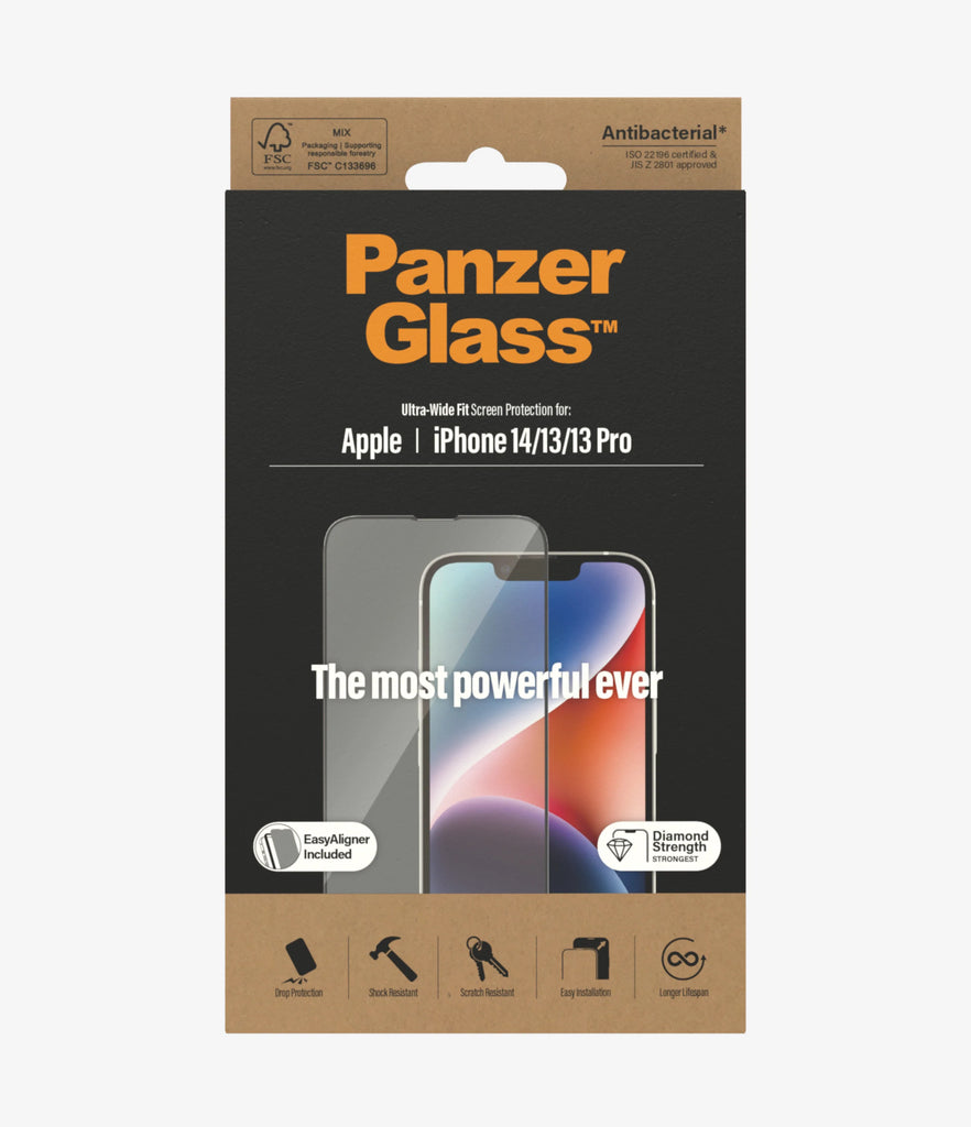 PanzerGlass Screen Guard Ultra Wide iPhone 14 Standard 6.1