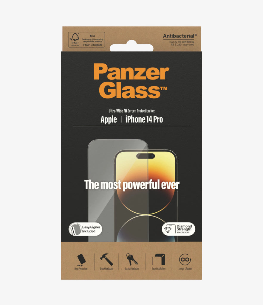 PanzerGlass Screen Guard Ultra Wide iPhone 14 Pro 6.1