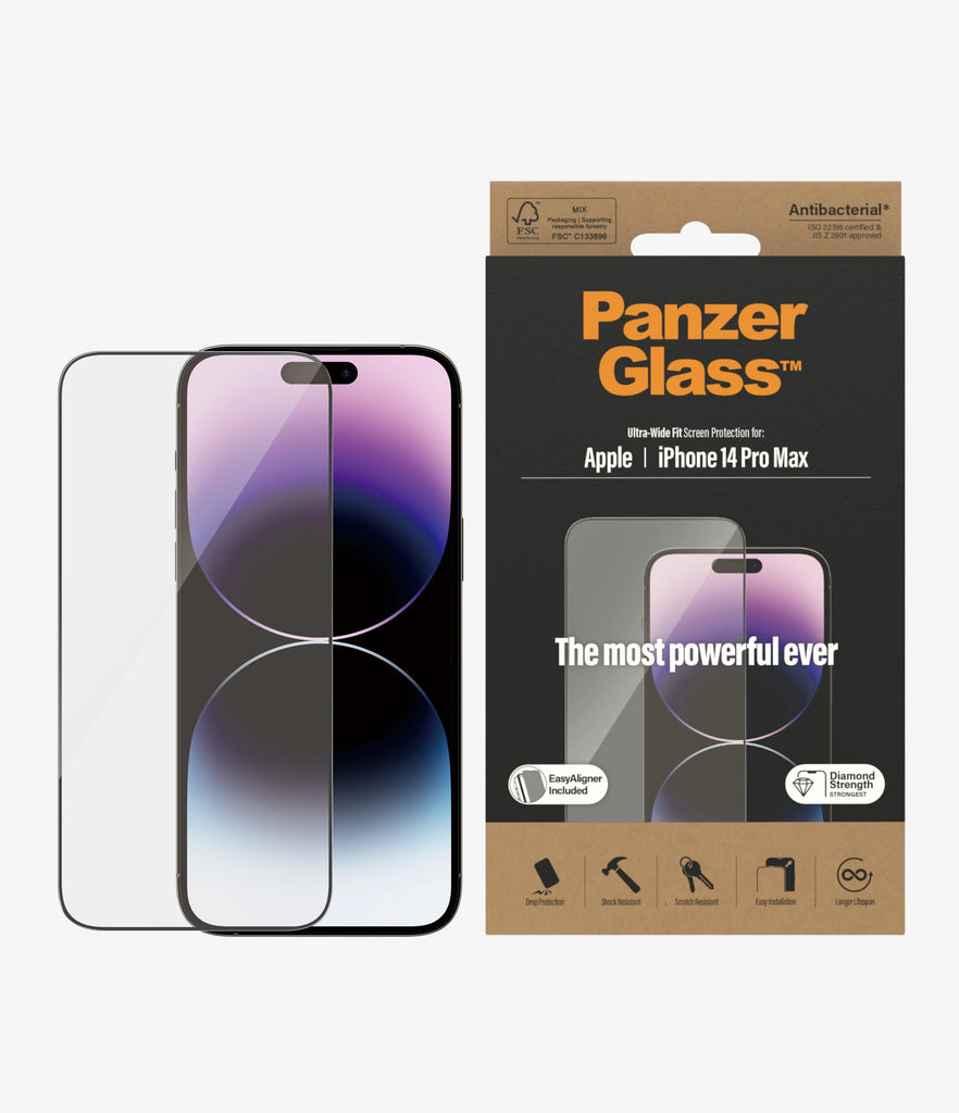 PanzerGlass Screen Guard Ultra Wide iPhone 14 Pro Max 6.7