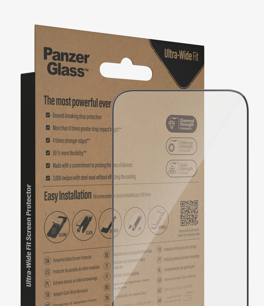 PanzerGlass Screen Guard Ultra Wide iPhone 14 Pro Max 6.7