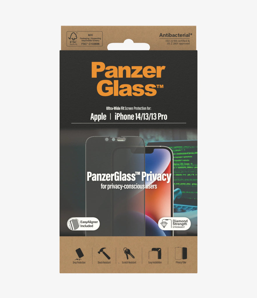 PanzerGlass Screen Guard Privacy iPhone 14 Standard 6.1