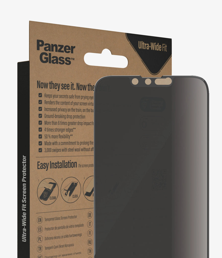 Panzer Premium Full Fit Motorola Edge 30 Neo Screen Protector - Black