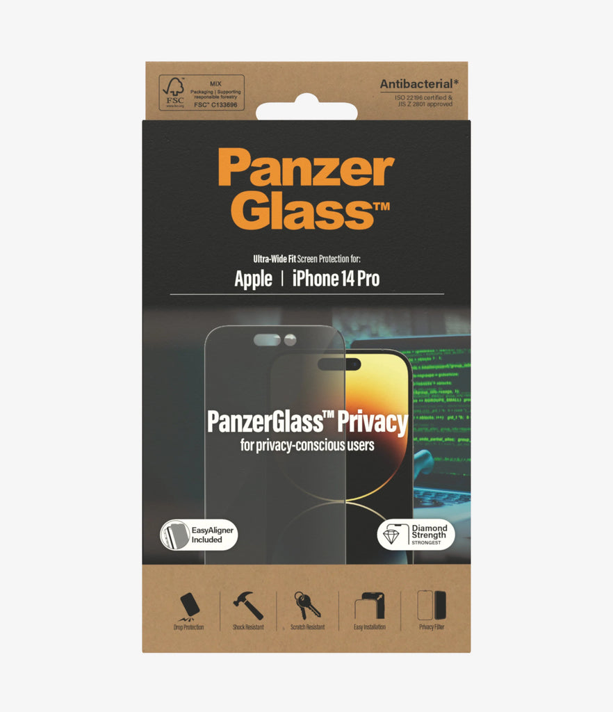 PanzerGlass Screen Guard Privacy iPhone 14 Pro 6.1