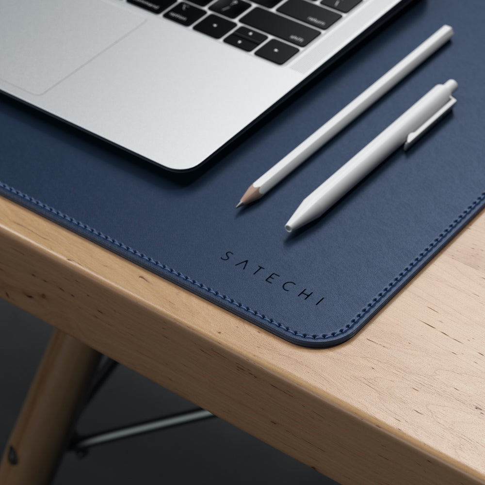 Satechi Eco Leather Deskmate (Blue)