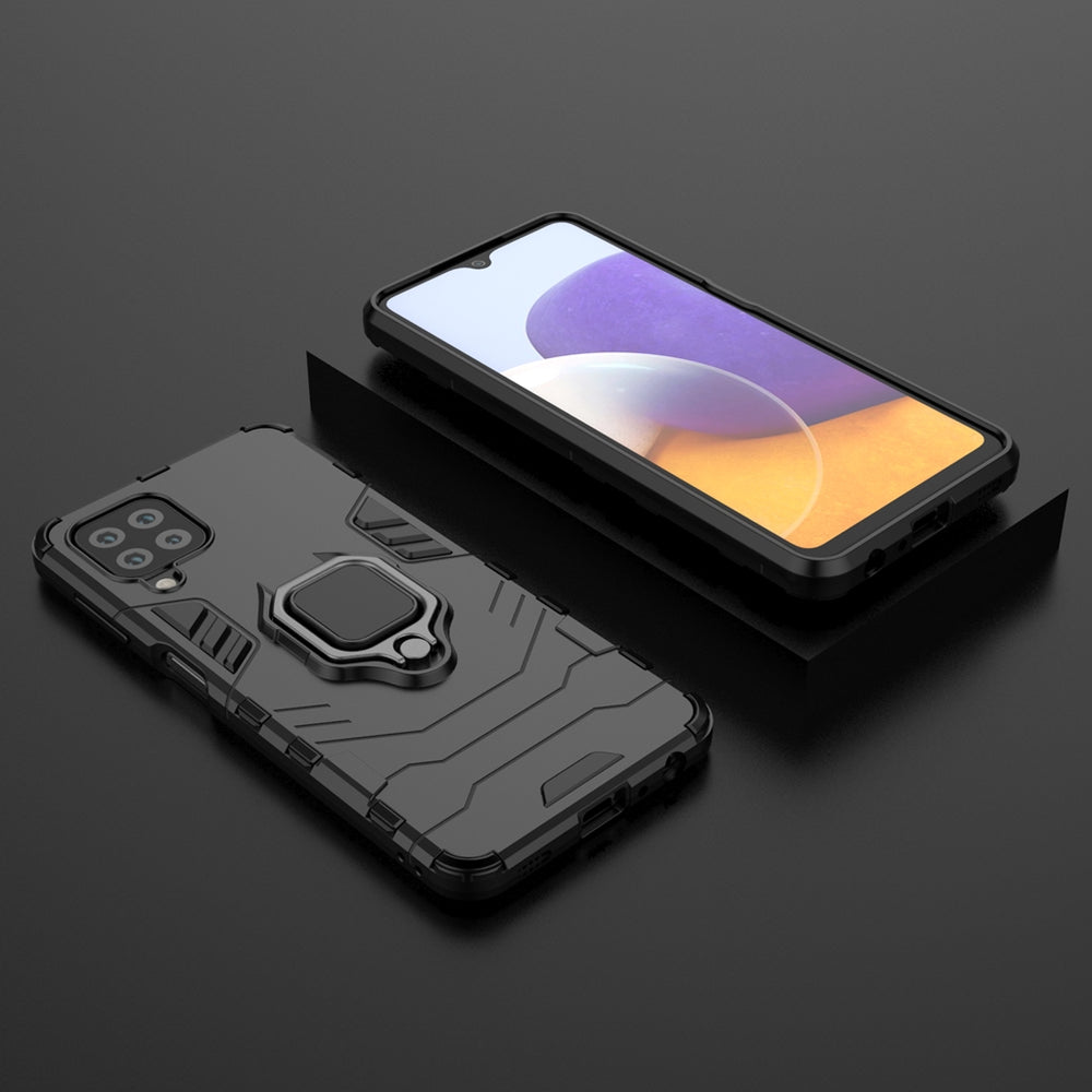 Rugged & Protective Armour Case Samsung A22 4G Built-in Ring Holder 2