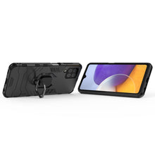 Load image into Gallery viewer, Rugged &amp; Protective Armour Case Samsung A22 4G Built-in Ring Holder 4
