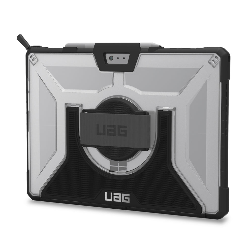 UAG Plasma Case For Surface Pro 2017, Pro 4 w/ (H/Sh/Strap) Ice/Black 4