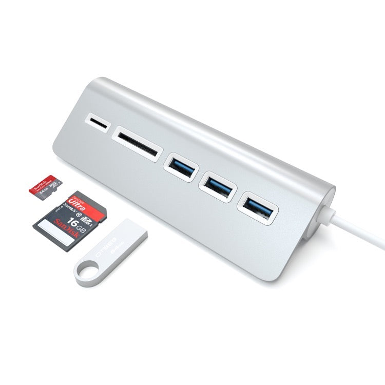 Satechi 3-Port USB 3.0 Hub w/ Card Reader