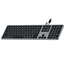 Load image into Gallery viewer, Satechi Aluminium Wired USB-A Keyboard (Grey)