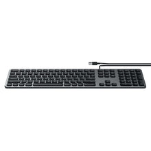 Load image into Gallery viewer, Satechi Aluminium Wired USB-A Keyboard (Grey)