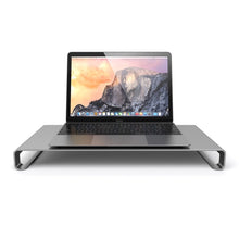 Load image into Gallery viewer, Satechi Slim Aluminium Monitor Stand (Space Grey)