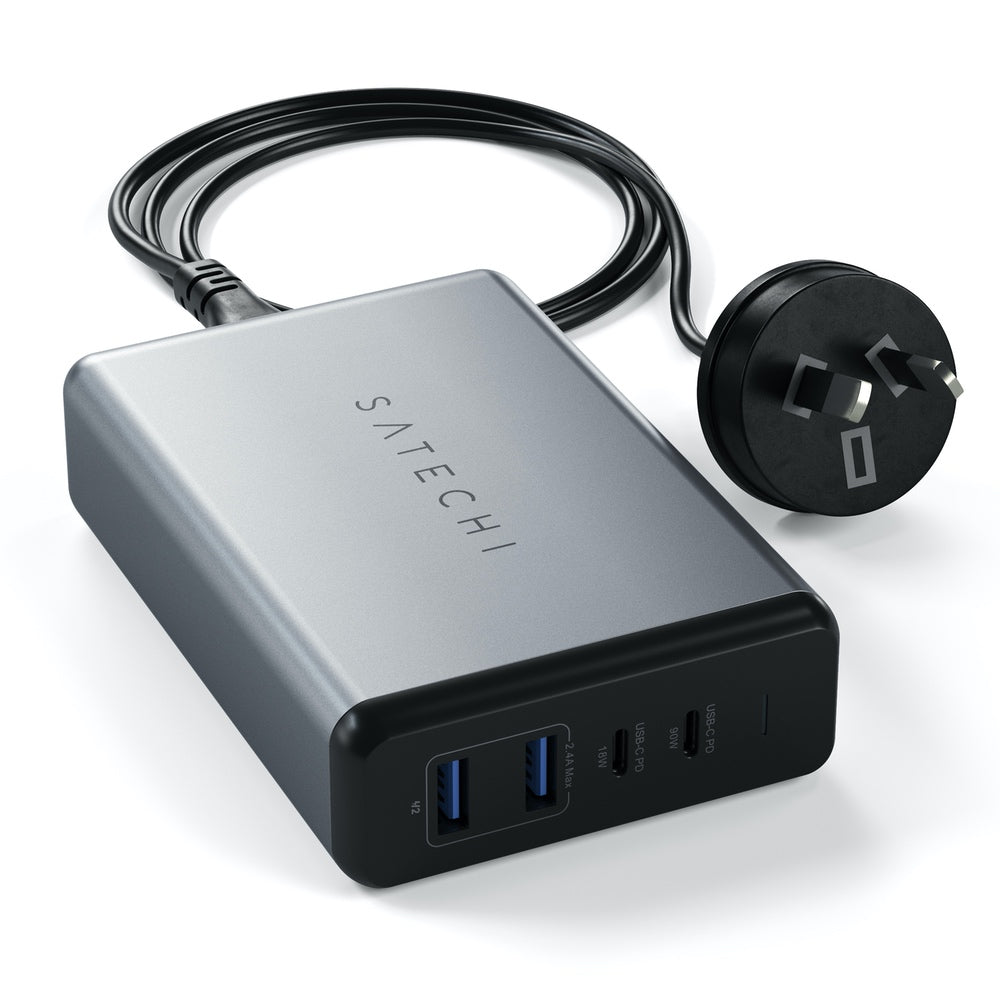 Satechi 108W Pro USB-C PD Desktop Charger (Space Grey)