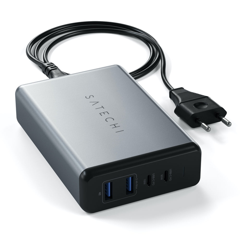 Satechi 108W Pro USB-C PD Desktop Charger (Space Grey)