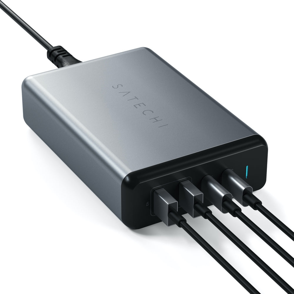Satechi 108W Pro USB-C PD Desktop Charger (Space Grey)