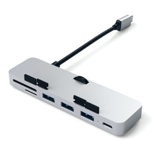 Load image into Gallery viewer, Satechi USB-C Clamp Hub Pro for iMac and iMac Pro - Silver