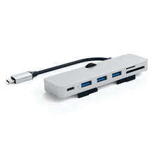 Load image into Gallery viewer, Satechi USB-C Clamp Hub Pro for iMac and iMac Pro - Silver