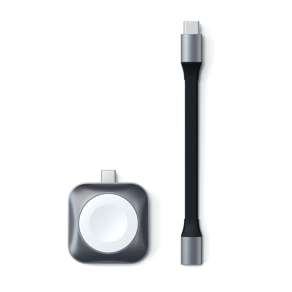 Satechi USB-C Magnetic Charging Dock for Apple Watch - Space Grey