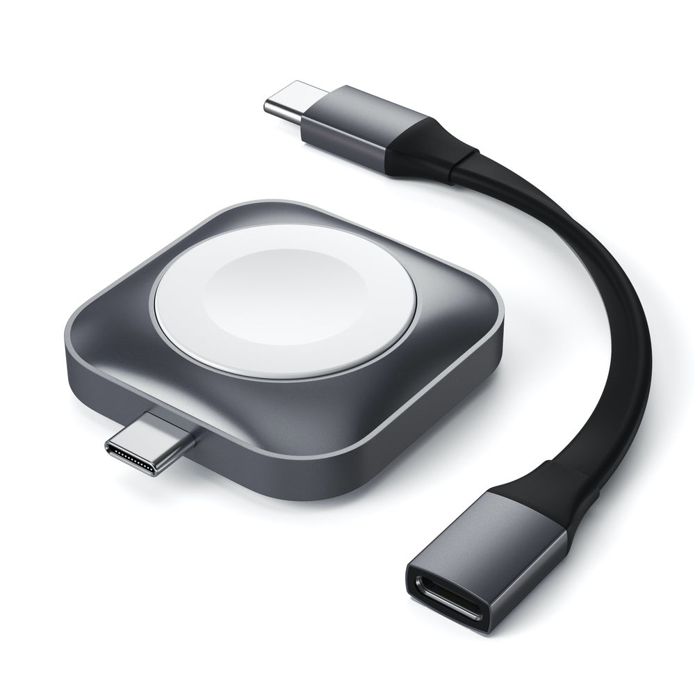 Satechi USB-C Magnetic Charging Dock for Apple Watch - Space Grey