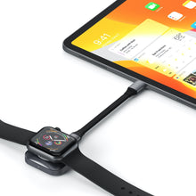 Load image into Gallery viewer, Satechi USB-C Magnetic Charging Dock for Apple Watch - Space Grey