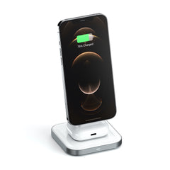 Satechi Magnetic 2-in-1 Wireless Charging Stand (Space Grey)